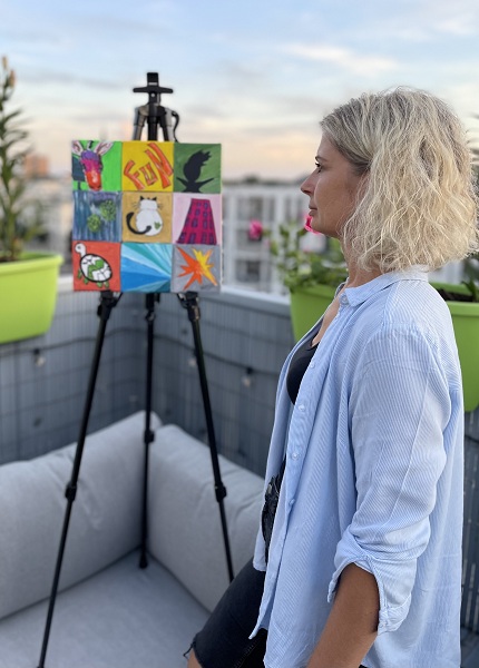 Portrait der Künstlerin